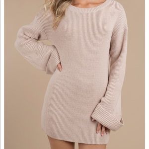 Rose Sweater Dress